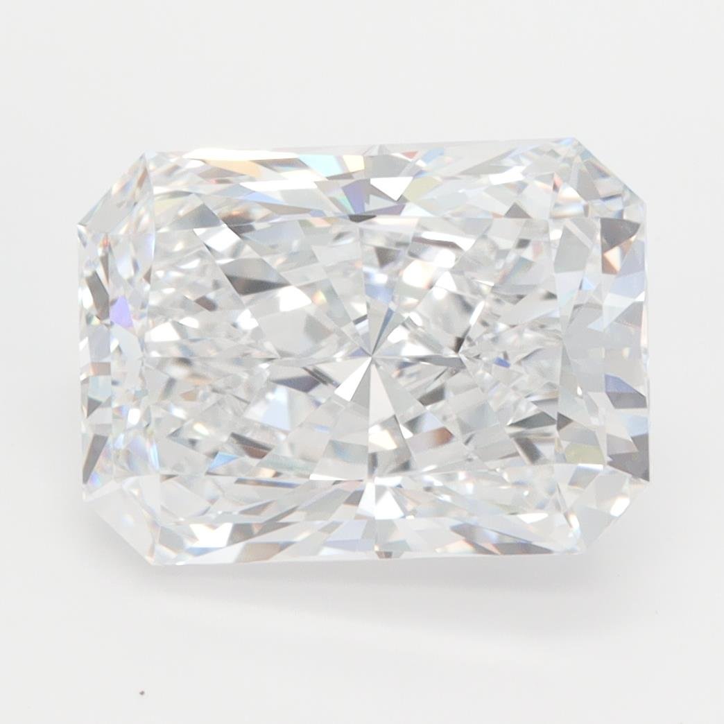 4.33ct D VVS2 Rare Carat Ideal Cut Radiant Lab Grown Diamond