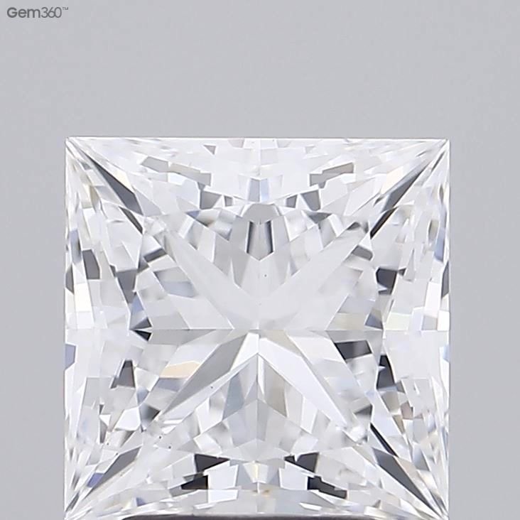 2.93 Carat Princess Lab Diamond