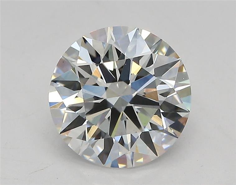 1.58ct E VVS2 Rare Carat Ideal Cut Round Lab Grown Diamond