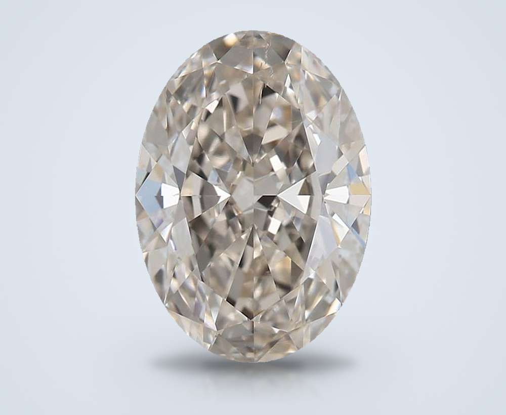 0.92 Carat Oval Natural Diamond