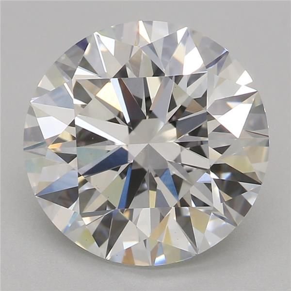 2.52ct F VS1 Rare Carat Ideal Cut Round Lab Grown Diamond