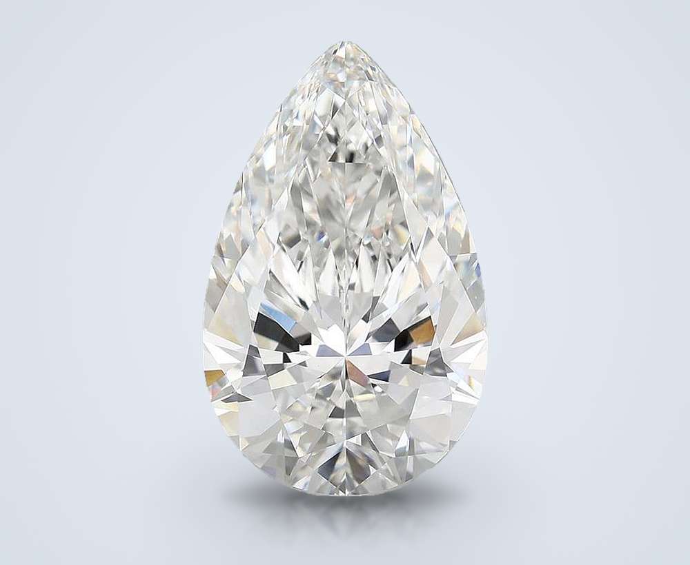 8.43 Carat Pear Lab Diamond