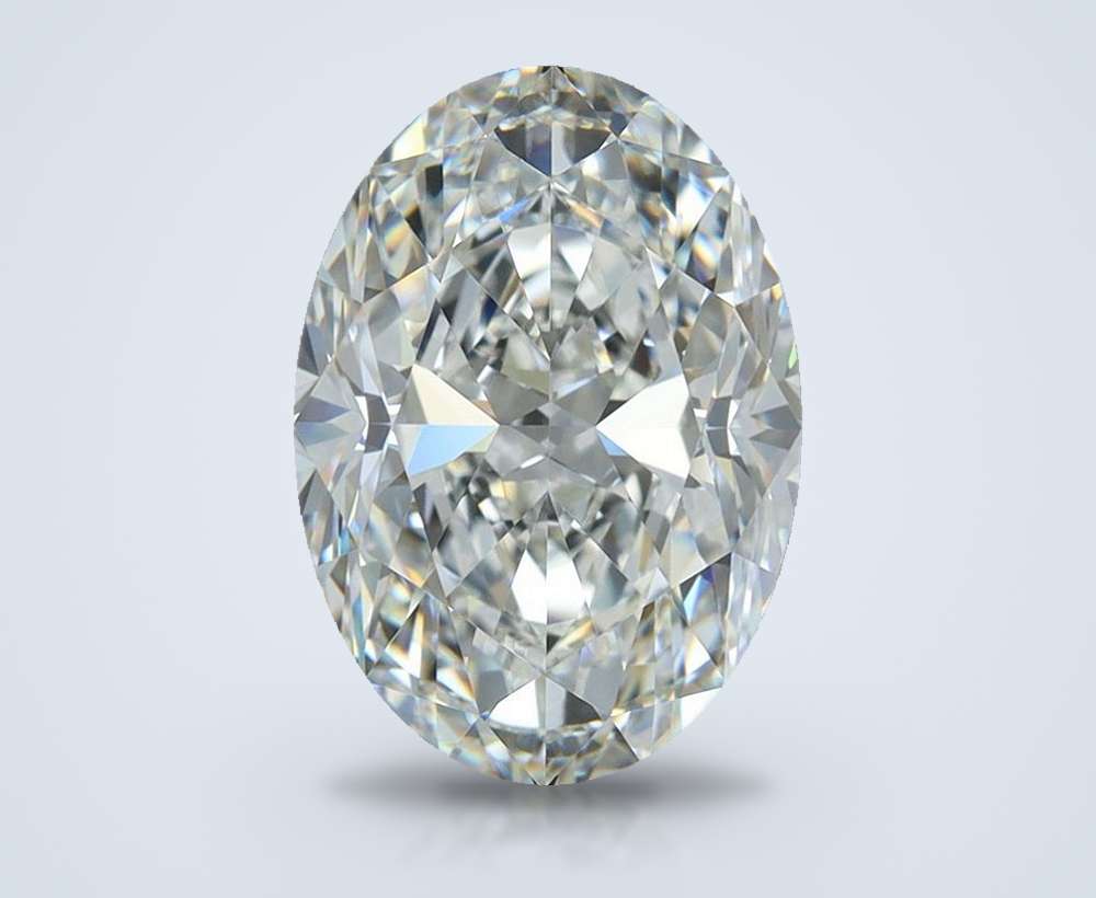 4.04 Carat Oval Natural Diamond