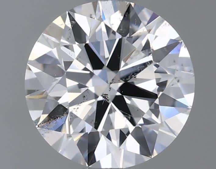 1.01ct F SI2 Rare Carat Ideal Cut Round Diamond