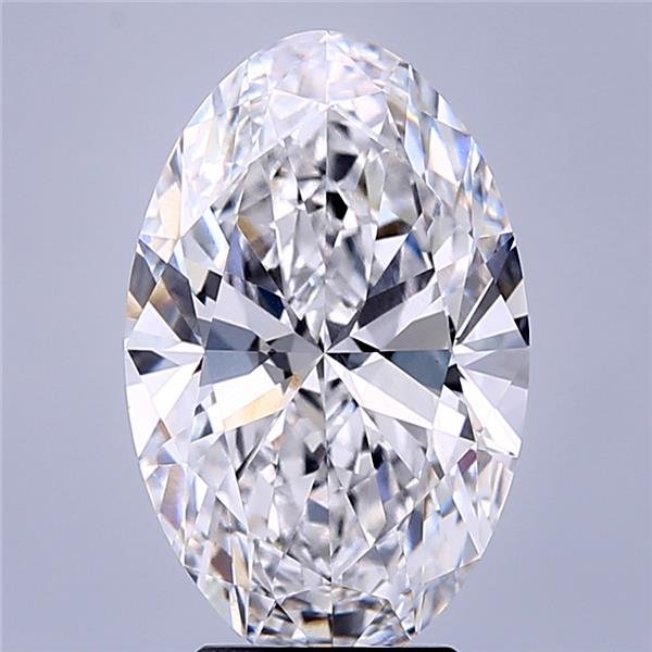 6.37 Carat Oval Lab Diamond