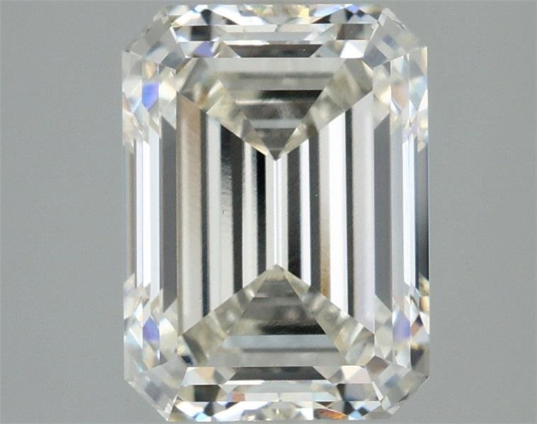 2.70ct H VS1 Excellent Cut Emerald Lab Grown Diamond