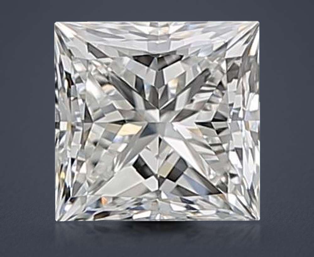 0.60 Carat Princess Natural Diamond