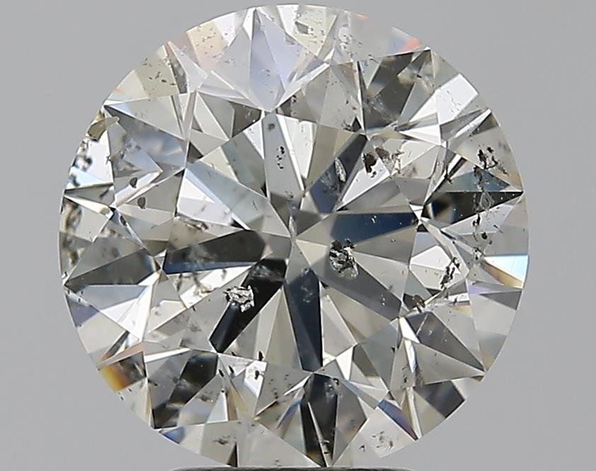 4.01ct I SI2 Excellent Cut Round Diamond