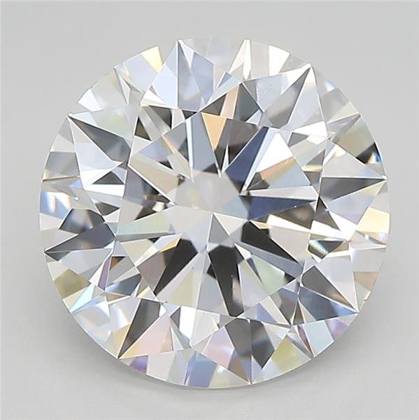 3.51ct E VVS1 Rare Carat Ideal Cut Round Lab Grown Diamond