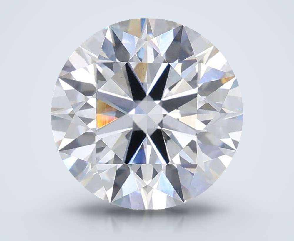 3.58 Carat Round Lab Diamond