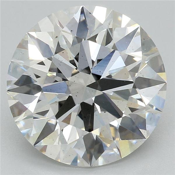 3.58ct G SI1 Rare Carat Ideal Cut Round Lab Grown Diamond