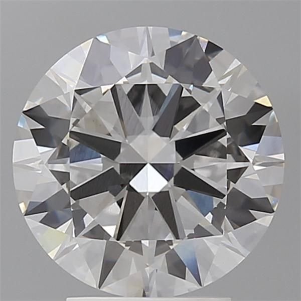 3.42 Carat Round Lab Diamond