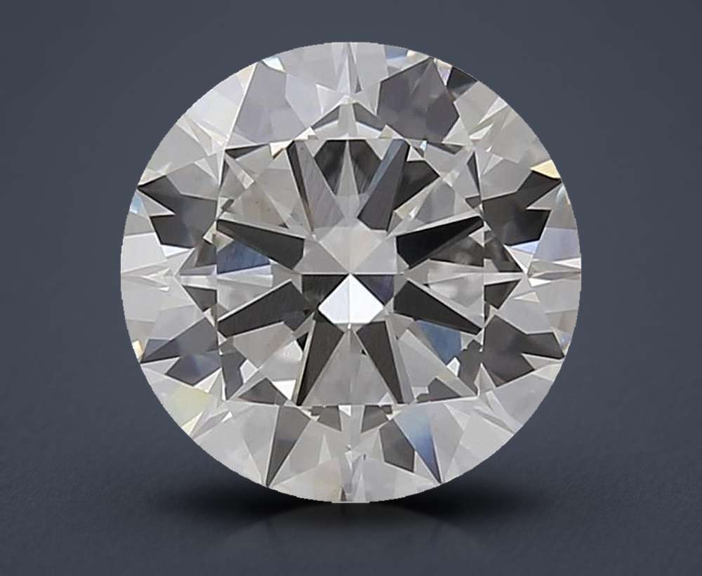 3.42 Carat Round Lab Diamond