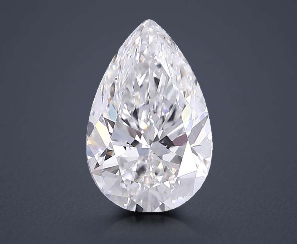 1.24 Carat Pear Lab Diamond
