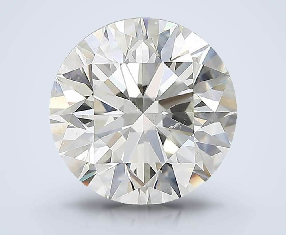 3.51 Carat Round Natural Diamond