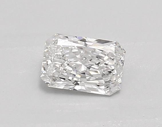 0.43ct E VVS2 Rare Carat Ideal Cut Radiant Lab Grown Diamond