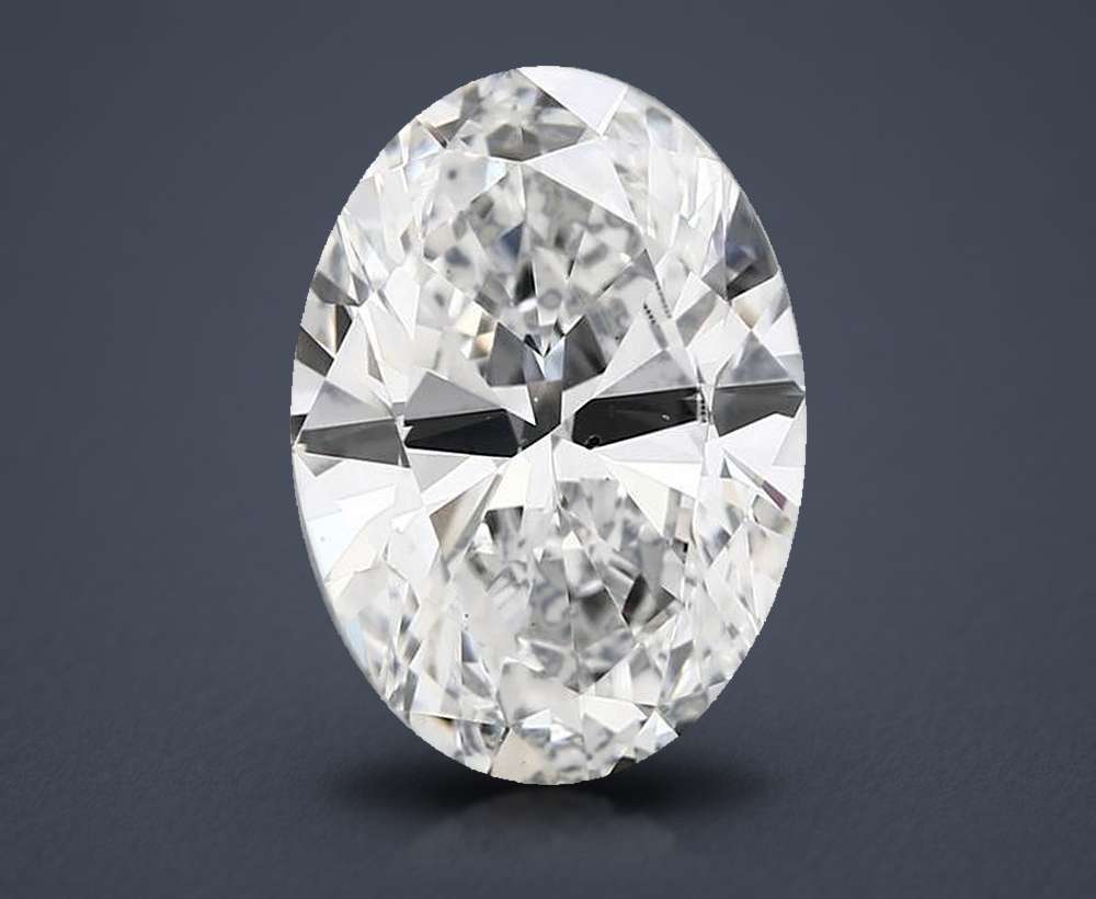 5.01 Carat Oval Lab Diamond