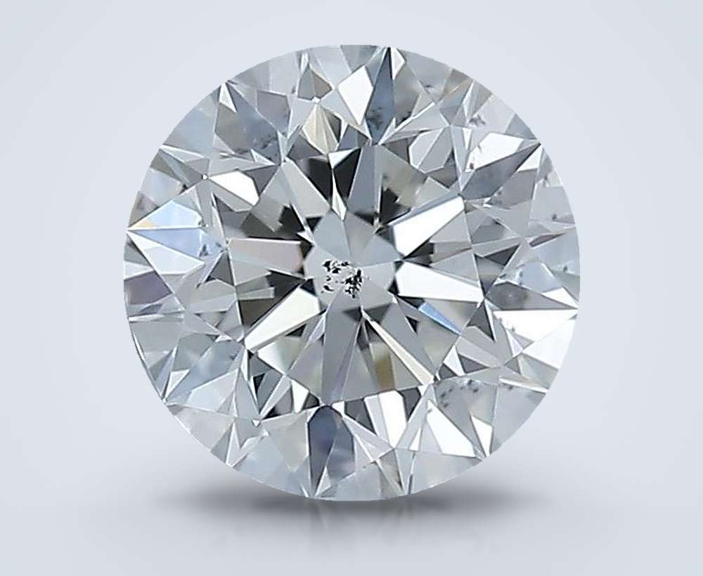 0.70 Carat Round Natural Diamond