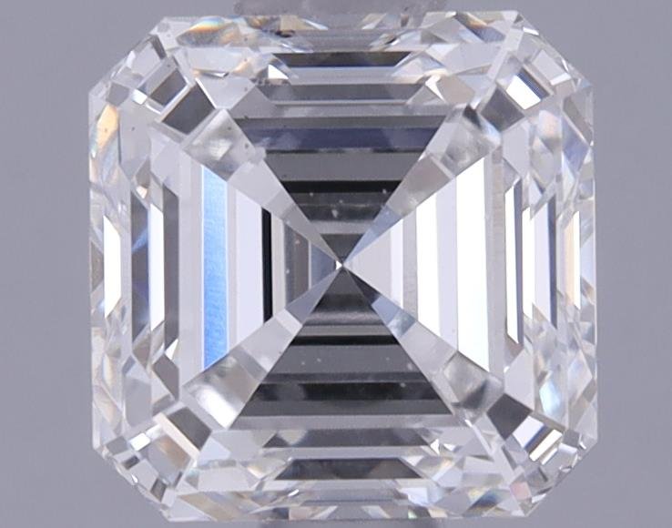 1.07ct F VS1 Rare Carat Ideal Cut Asscher Lab Grown Diamond