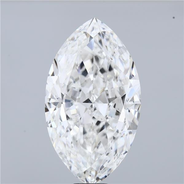 20.18ct E VS1 Rare Carat Ideal Cut Marquise Lab Grown Diamond
