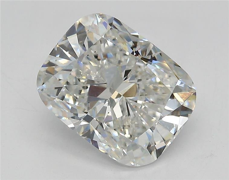 2.86ct E VS1 Rare Carat Ideal Cut Cushion Lab Grown Diamond