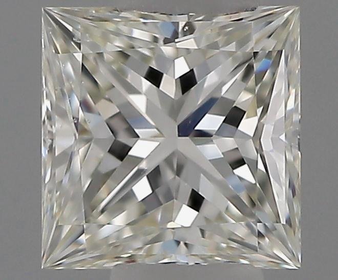 0.50ct J SI1 Rare Carat Ideal Cut Princess Diamond