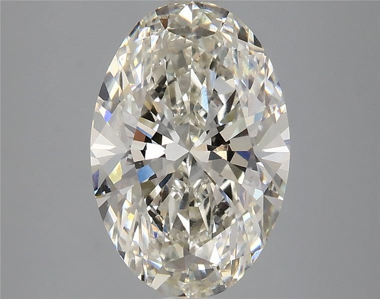 3.13ct I VS1 Rare Carat Ideal Cut Oval Lab Grown Diamond