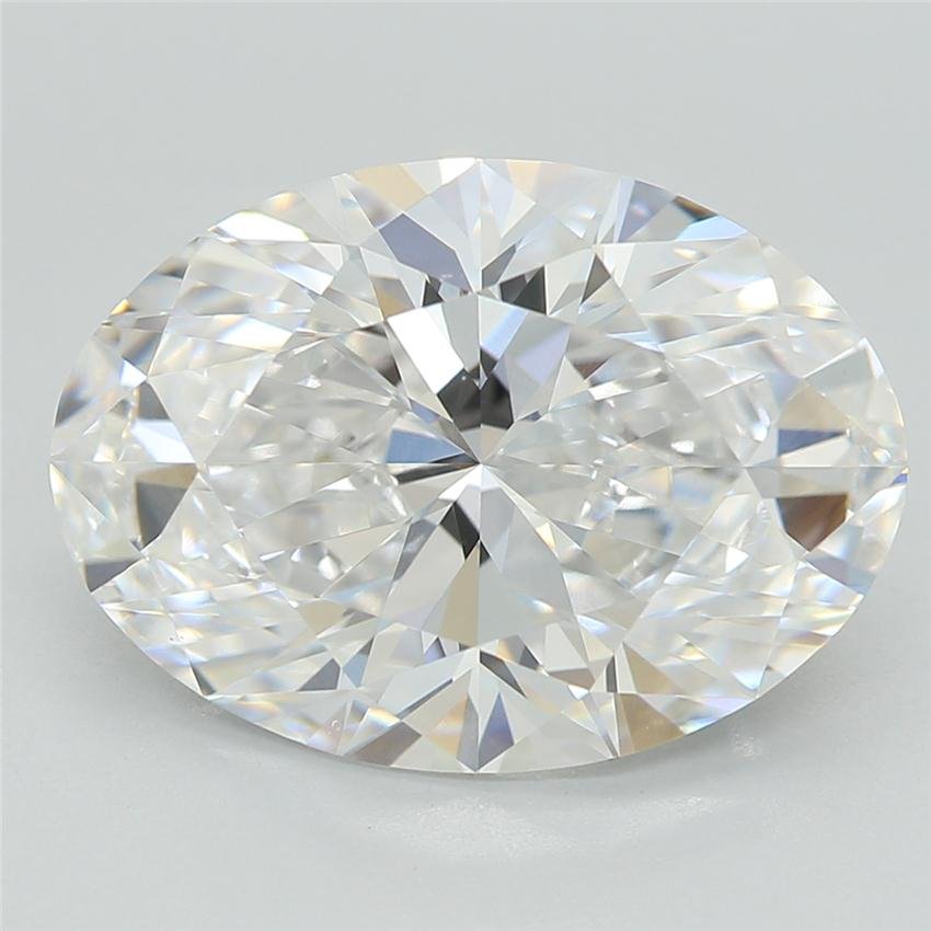 4.04ct E VS1 Rare Carat Ideal Cut Oval Lab Grown Diamond