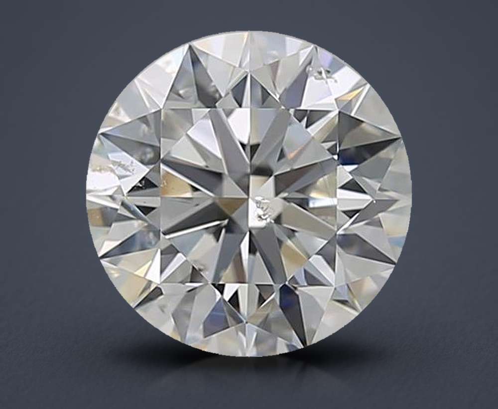 3.01 Carat Round Natural Diamond
