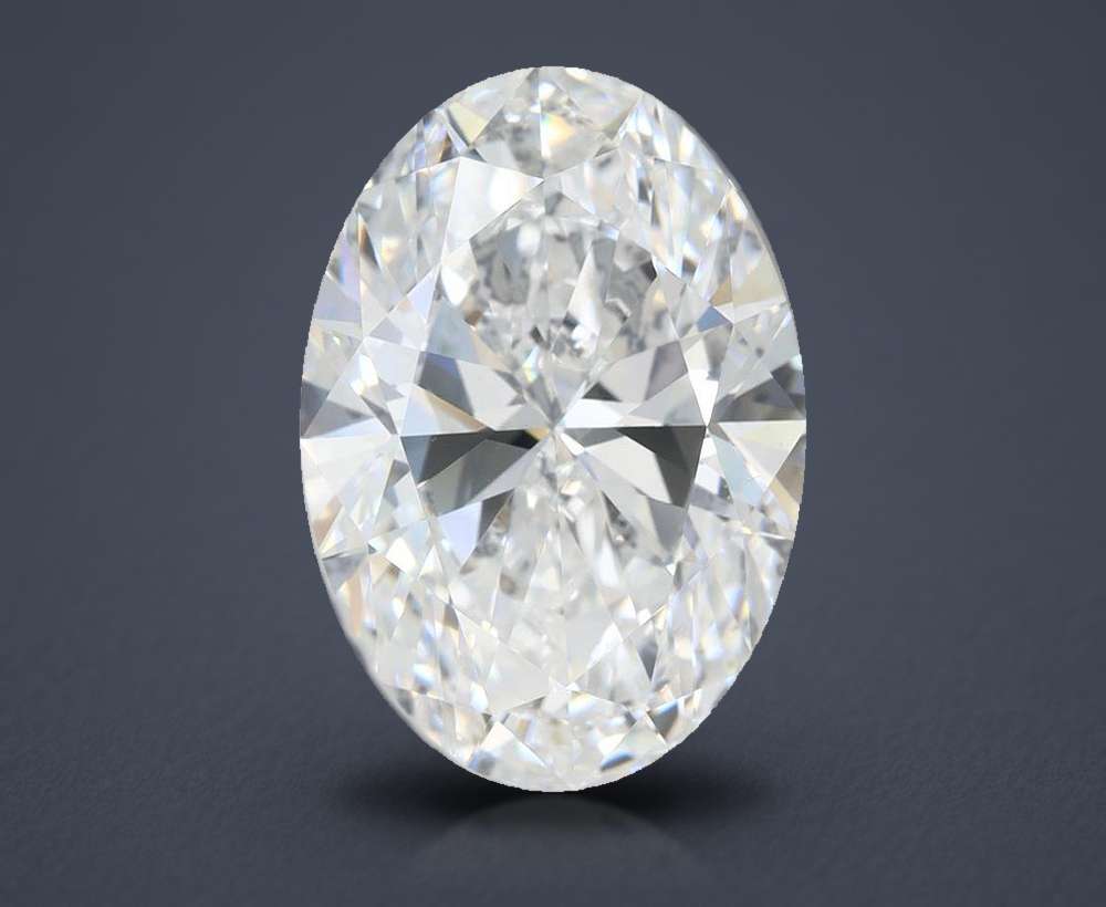5.60 Carat Oval Lab Diamond