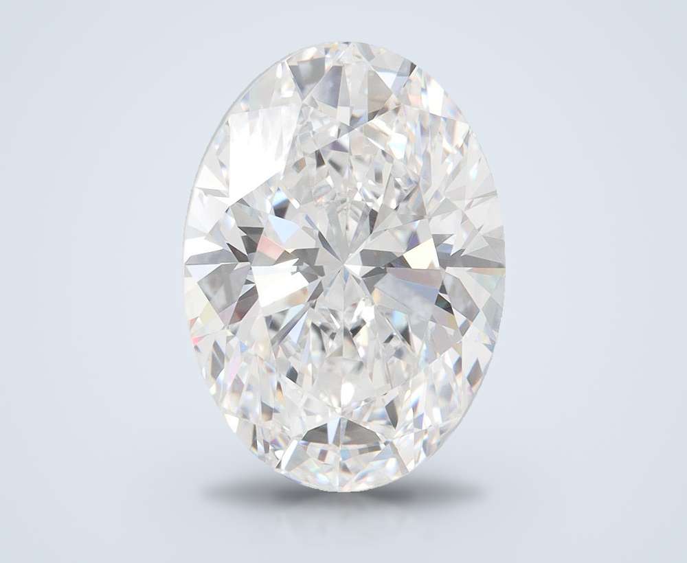 5.77 Carat Oval Lab Diamond