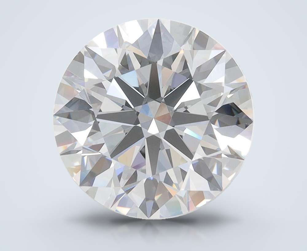 4.09 Carat Round Lab Diamond
