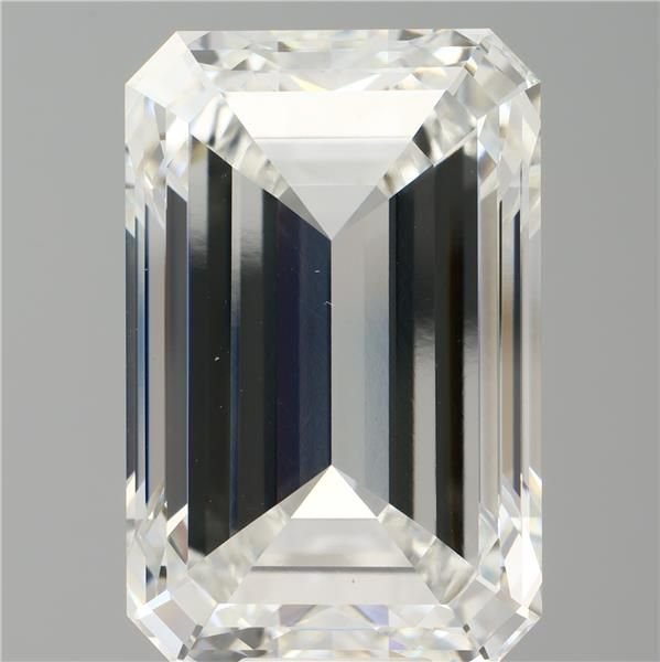 16.01ct F VVS2 Excellent Cut Emerald Lab Grown Diamond