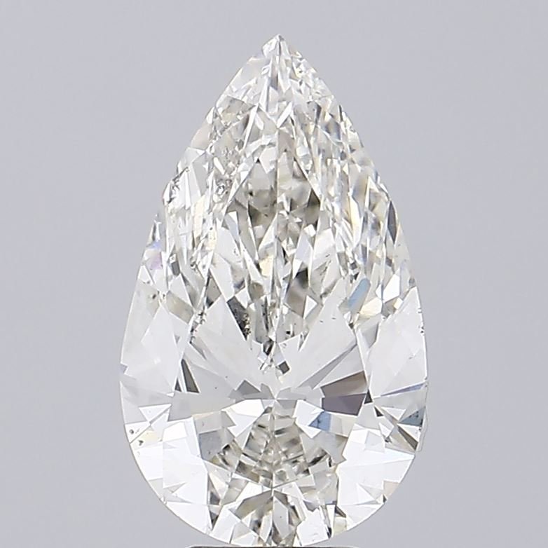 6.00ct I VS2 Rare Carat Ideal Cut Pear Lab Grown Diamond