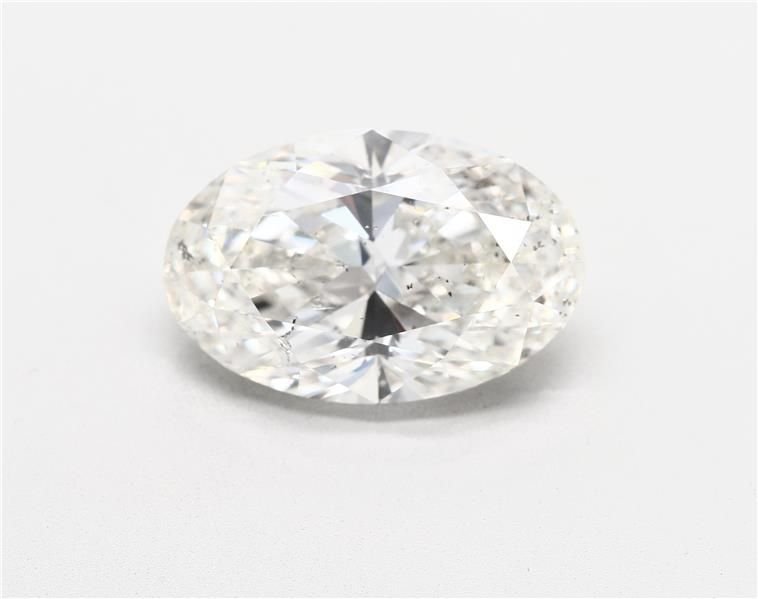 7.02ct J SI2 Very Good Cut Oval Diamond