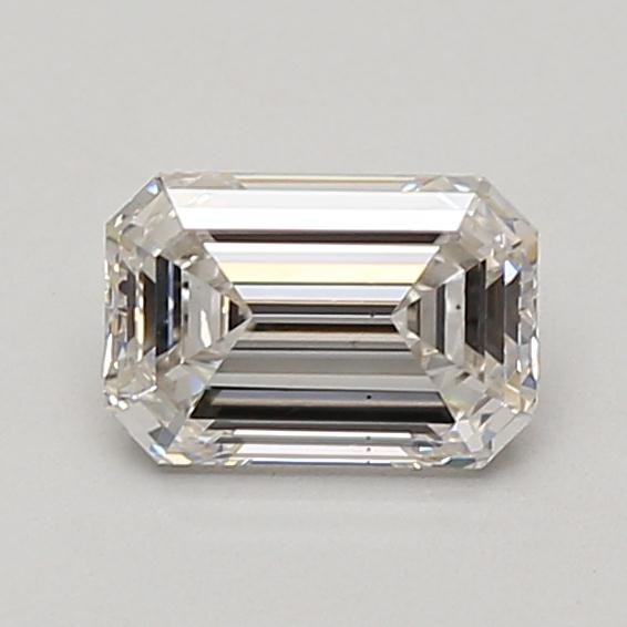 0.94ct F VS2 Rare Carat Ideal Cut Emerald Lab Grown Diamond