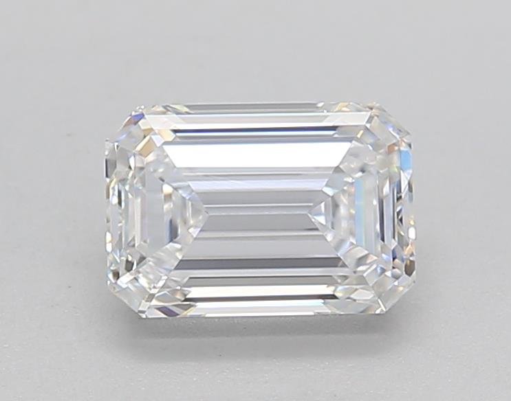 1.04ct D VVS2 Rare Carat Ideal Cut Emerald Lab Grown Diamond