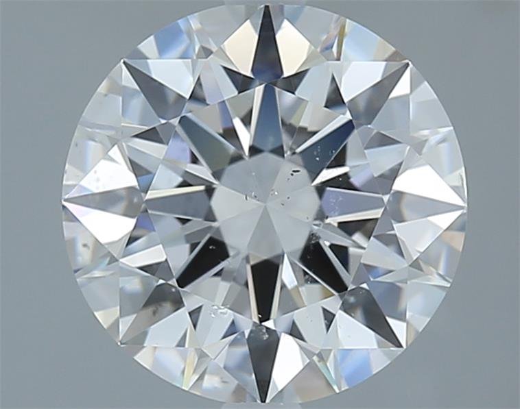 3.04ct E SI2 Rare Carat Ideal Cut Round Diamond