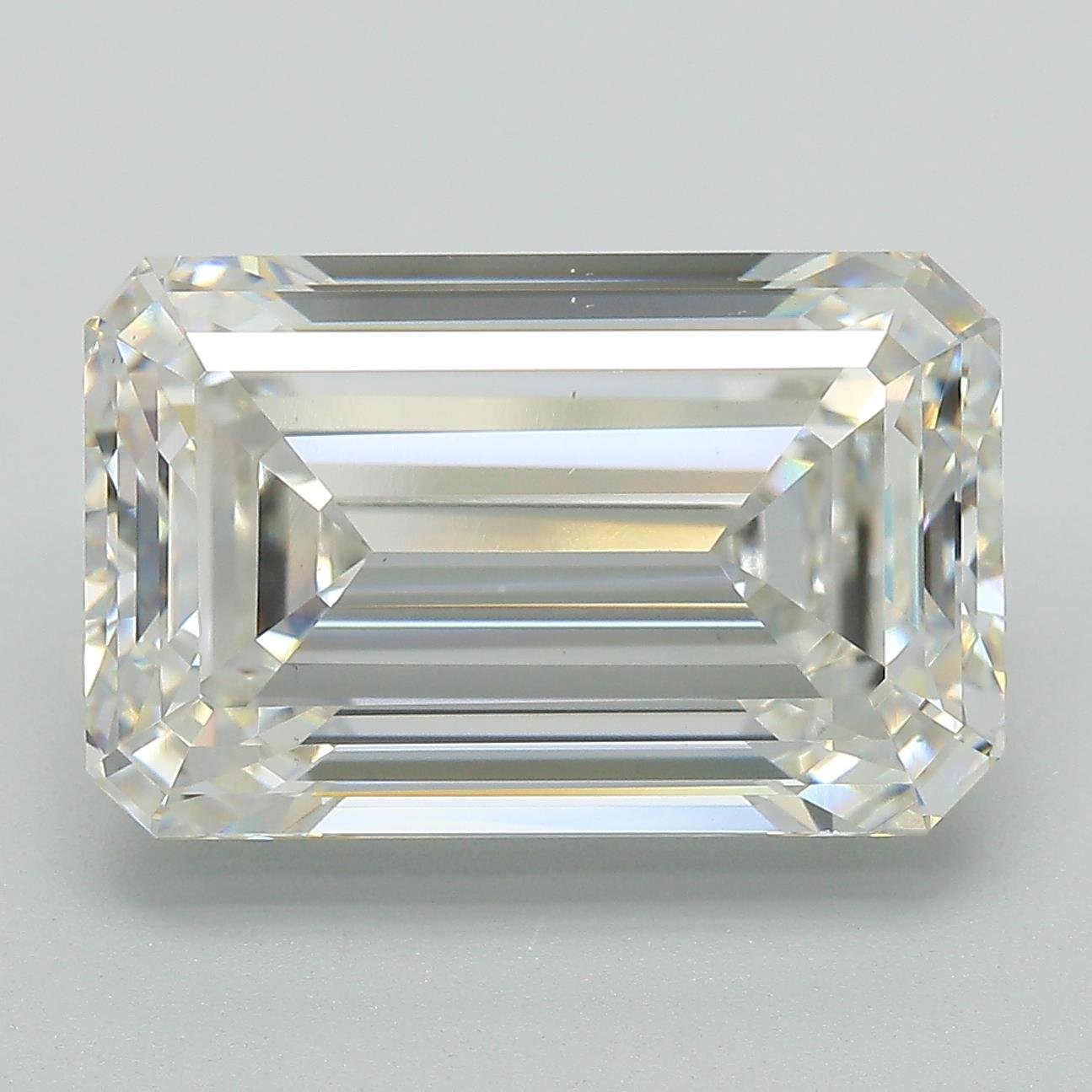 10.00ct G VS2 Excellent Cut Emerald Lab Grown Diamond