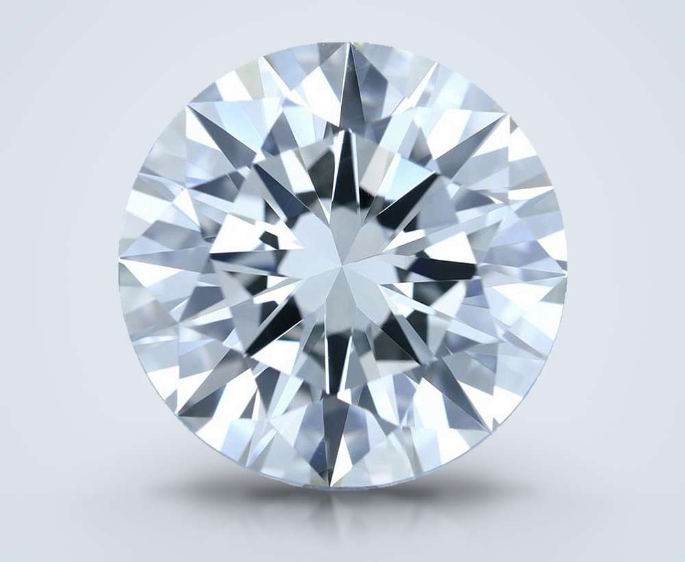 6.02 Carat Round Natural Diamond