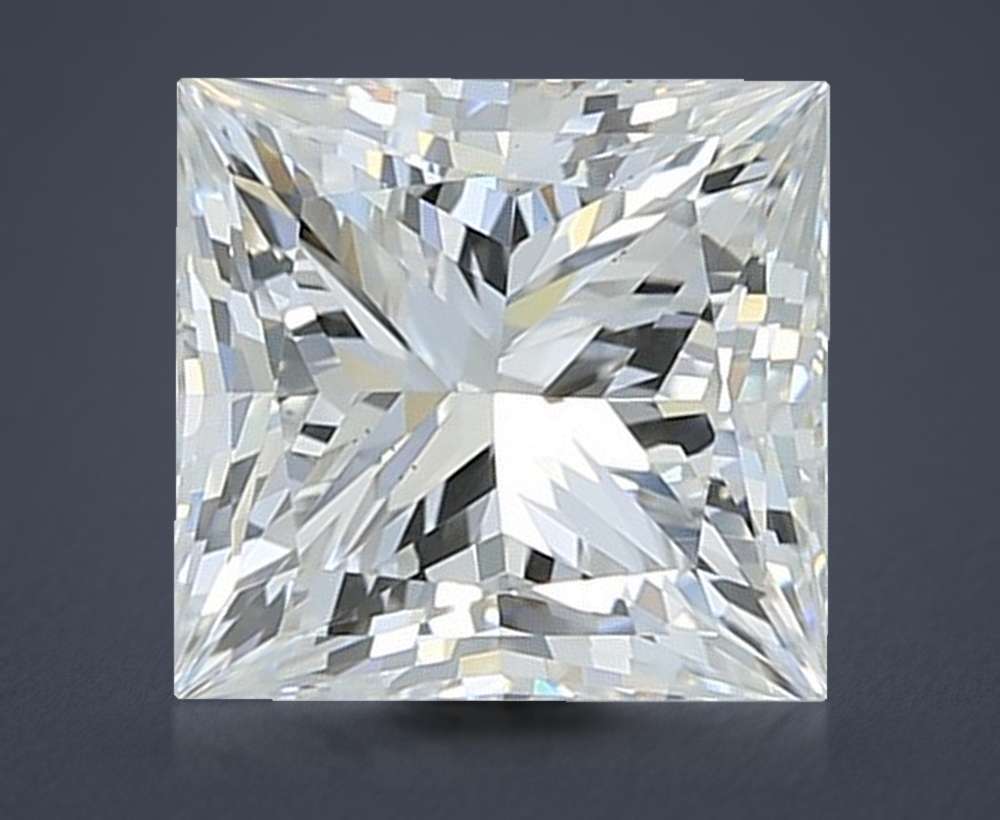 2.50 Carat Princess Lab Diamond