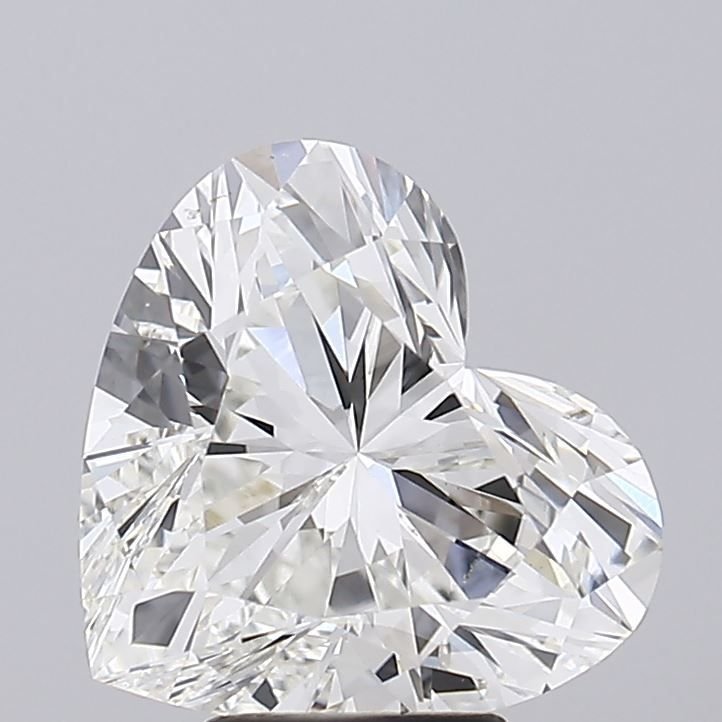 5.09ct G VVS2 Rare Carat Ideal Cut Heart Lab Grown Diamond