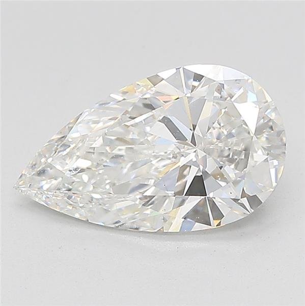 1.74ct G SI1 Rare Carat Ideal Cut Pear Lab Grown Diamond