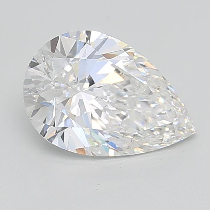 2.02ct E SI1 Rare Carat Ideal Cut Pear Lab Grown Diamond