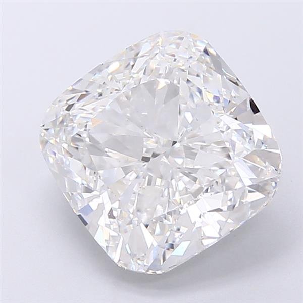 5.03ct E VS1 Rare Carat Ideal Cut Cushion Lab Grown Diamond