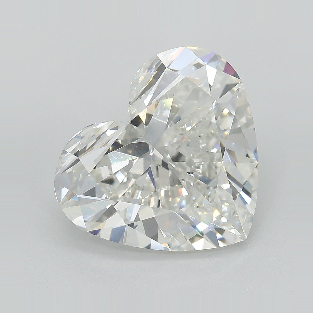9.08ct F VVS2 Very Good Cut Heart Lab Grown Diamond