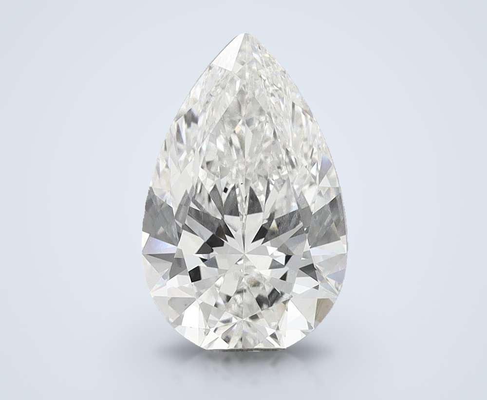 4.70 Carat Pear Lab Diamond