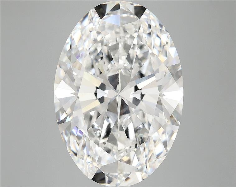 8.04 Carat Oval Lab Diamond