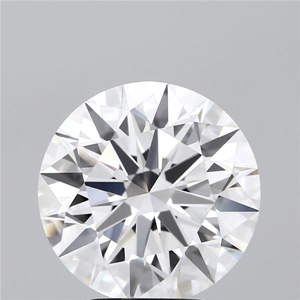 3.84ct E VVS1 Rare Carat Ideal Cut Round Lab Grown Diamond