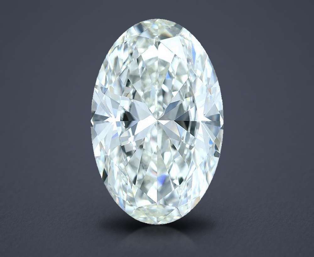 3.70 Carat Oval Natural Diamond
